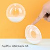 2pcs Breast Shell Milk Saver Breastmilk Collector for Breastfeeding Collect