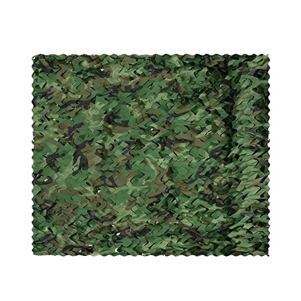 Camo Netting, Bulk Roll Camouflage Netting Woodland 5 x 13 ft, Military Hunting Mesh Nets Free Cutting for Hunting Blind Sunshade Shooting Theme Party Decoration