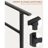 GarveeTech Hand Rails for Outdoor Steps, Metal Stair Railing Handrail,