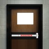 CeRaBuRET Silver Panic Bar Exit Device, Push Bar for Exit