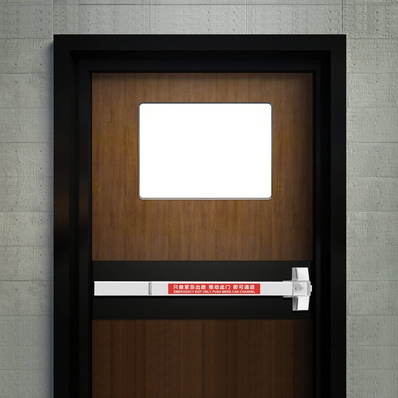 CeRaBuRET Silver Panic Bar Exit Device, Push Bar for Exit