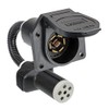 Reese Towpower 8536200 Wiring Adapter, 6-Way to 7-Way, 6 Ft.