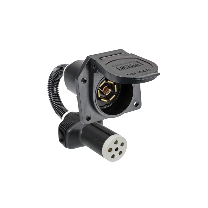 Reese Towpower 8536200 Wiring Adapter, 6-Way to 7-Way, 6 Ft.