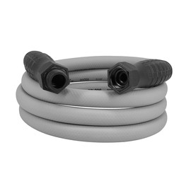 Colors™ SwivelGrip® Garden Hose, 5/8" x 10', 3/4" - 11 1/2 GHT Fittings, Slate Grey