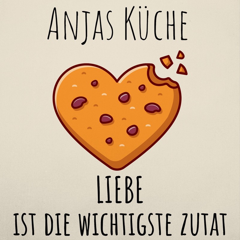 Geschenk mit Namen personalisiert by Shirtracer - Apron - Baking