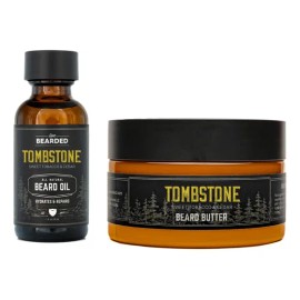 Kit De Cuidado De Barba Live Bearded Tombstone Scent Fabrica