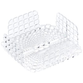 Guzzini - Tiffany, Table Napkin Holder- Transparent, 20 x 20 x h7,3cm - 198700000