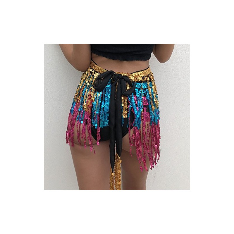 MUNAFIE - Bufanda de cadera para mujer, diseño de danza