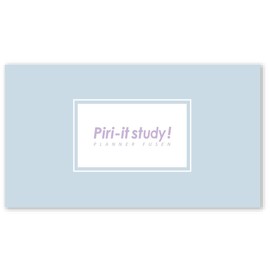 Sunstar Bungu S2818221 Spirit Study Planner Sticky Notes, Blue