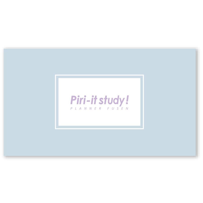 Sunstar Bungu S2818221 Spirit Study Planner Sticky Notes, Blue