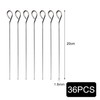 Eupneicu Stainless steel roulade needles [36 pieces], roulade needles 20