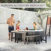 Intex Set of 4 PureSpa Benches, 2 Medium and 2