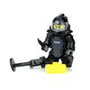 Bomb Squad EOD Disposal Specialist (SKU82)- Battle Brick Custom Minifigure