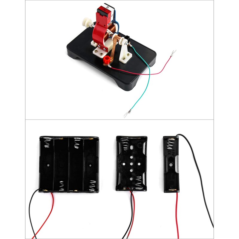 QWORK® Electric Motor Kit Model, 3 V - 6 V,