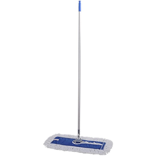 Kendal Industrial Commercial Maxi Dust Mop Kit with Handle and Washable Head (23.5 Inch)