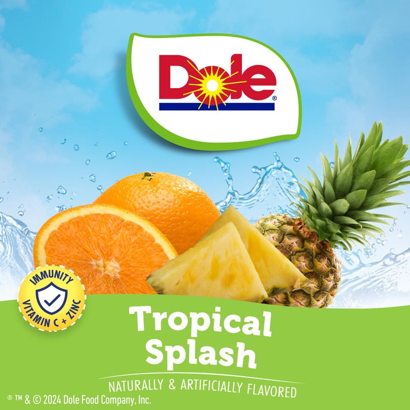 Juicy Mixes Dole Tropical Splash Liquid Water Enhancer - Sugar