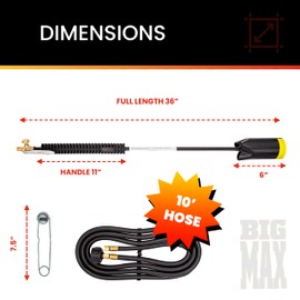 Hot Max 500G Big Max 500,000 BTU Propane Torch