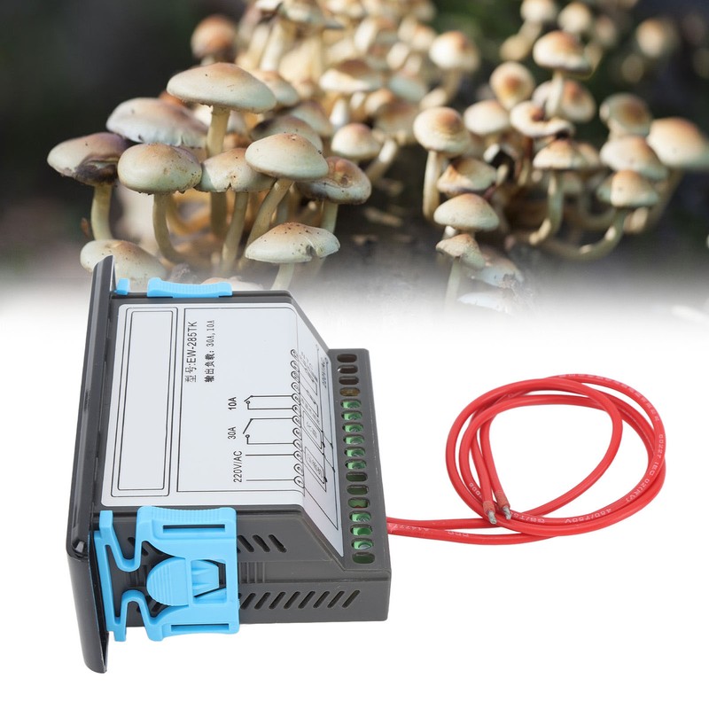 Touch Smart Thermostat Dual Display Digital Refrigeration Defrost Temperature Controller