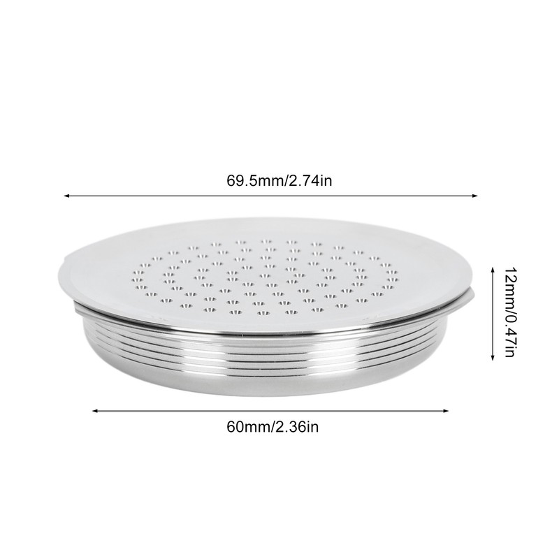 Reusable Coffee Pod 304 Stainless Steel Refillable Coffee Capsule Filter