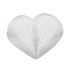 NKlaus Selenite Heart with Angel Wings 7 x 5 cm