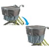 Okubo Seisakusho Maruto Pickup Front Basket Cover 2 Brown