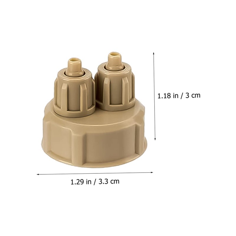 BESPORTBLE Abs Material DIY Bottle Cap Co2 Generator for Fish
