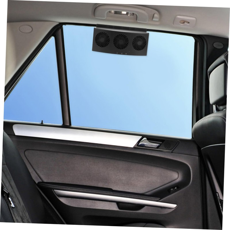 SHINEOFI Car Exhaust Fan Air Circulation Radiator Fan for Vehicle