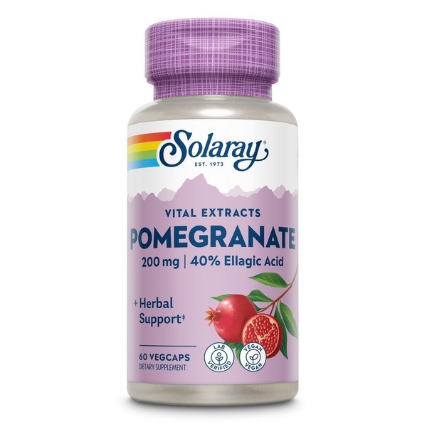 Solaray Pomegranate Extract 200mg 60 Capsule