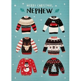 Greeting Card Layering On The Love For A Nephew Who Makes Us So Proud - Merry Christmas