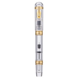erofa Majohn C5 Vacuum Fountain Pen Fine Nib Large Capacity Transparent Acrylic Writing Gift Pen