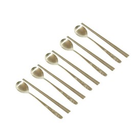 Hanil Stainless Steel Laser-Type Cutlery 5-Piece Set / 한일스텐레스 레이저타입한수저 5벌세트