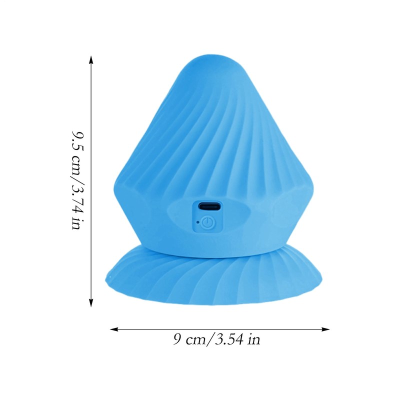 Gihioue Vibrating Massage Ball | Electric Muscle Massager - Suction