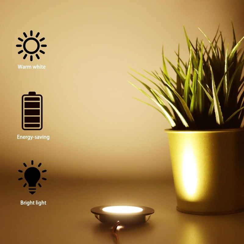 Hoysum 12 Volt LED Lights RV Interior Recessed Lights Under