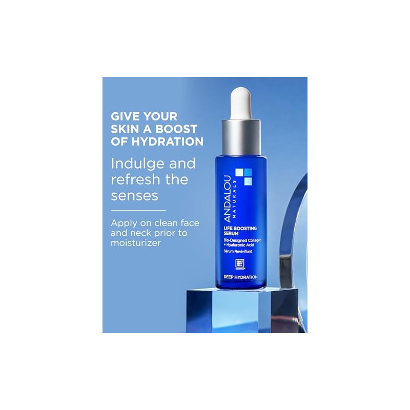 Andalou Naturals Deep Hydration Life Boosting Serum