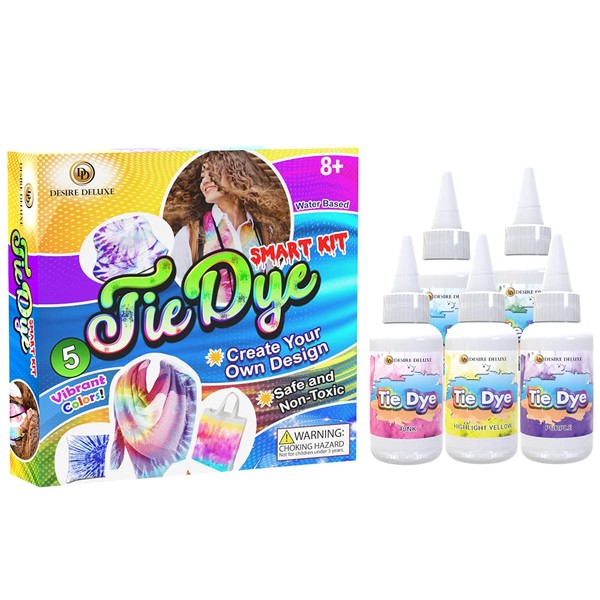 Desire Deluxe Tie Dye Kit – Set of 5 Paint