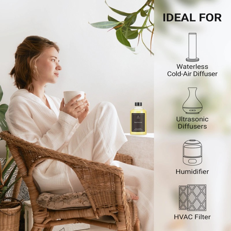 JCLOUD Hotel Diffuser Oil - 16.9 Fl Oz (500mL) -