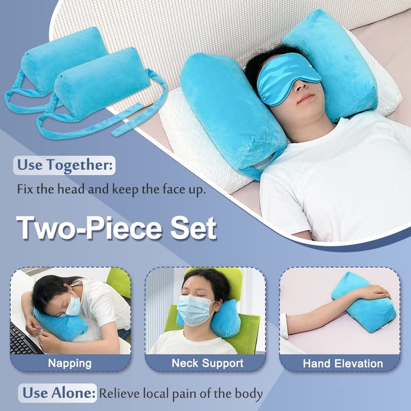 Neck Stabilizer Pillow for Sleeping Head Wedge Positioning Pillow Post