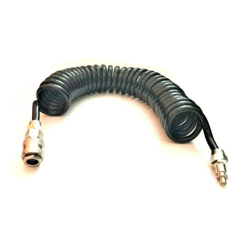 Compressed Air Gun 5 m Spiral Hose T-Piece Blow Gun