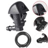 UpAmcarker 76810-TK8-A01 2Pcs Front Windshield Washer Nozzle Compatible with H-onda