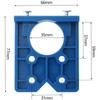 Drilling Template Hinges 35 mm Hinge Drill Bit Set Pot