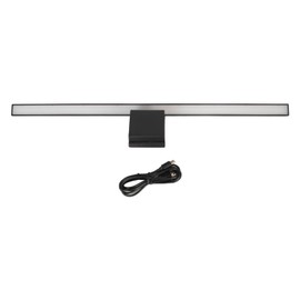 Monitor Light Bar 3 Switchable Light Modes Stepless Dimmable Touch Control Computer Screen Light Bar for Office Home Black
