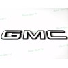 Auto GMC Rear Tailgate Gloss Black White GMC Emblem GMC