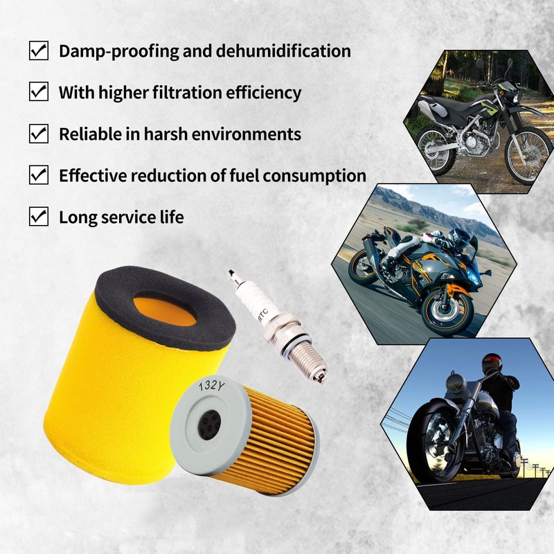 13781-19B00 Air Filter Oil Filter Spark Plug for Suzuki 2x4