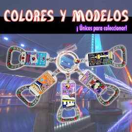 J.H. Company Destapador Llavero Figura Tradicional Coreana Souvenir A9