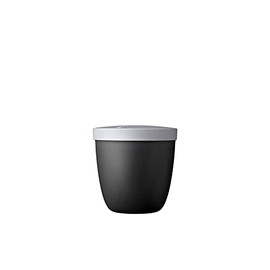 Mepal Snackpot Ellipse, Practical Container for Storing and Transporting Food, Freezer and Dishwasher Safe, 500 ml, Limited Edition/Black Edition