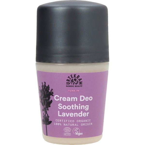 Urtekram Soothing Lavender Cream Deo Roll-on, 50 ml