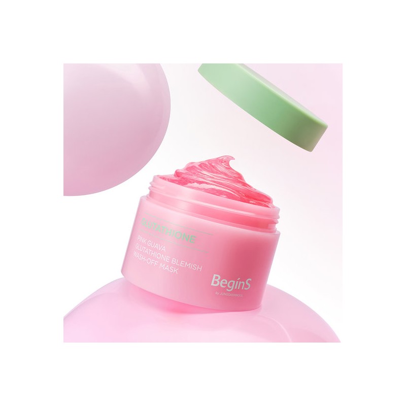 Begins by Jung Saem Mool Pink Guava Glutathione Wash-Off Mask