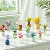 Cute Mini Vase Magnets for Fridge, Funny Small Ceramic Vase