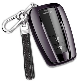 XRise Toyota Intelligent Key Case, Suitable for Toyota, Crown 220 Series C-HR, Prius, 50 Series, New Corolla RAV4, 50 Series, Camry 70 Series, Land Cruiser Prado 150, Late Entry, 3/4 Button Keyless