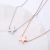 Shooting Star 18 K Gold Plated Pendant Necklace